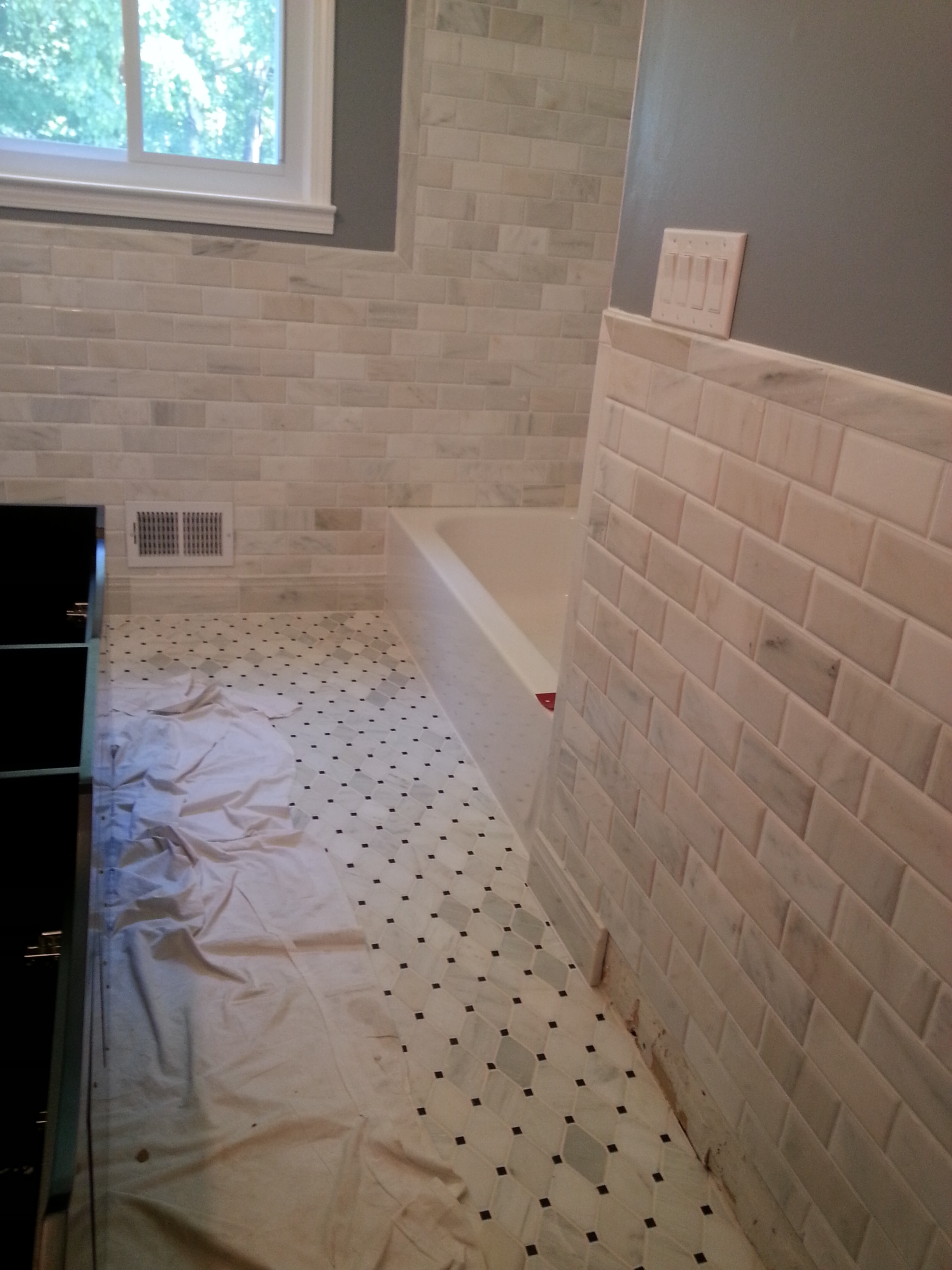 Luxury Master Bathroom — Residential